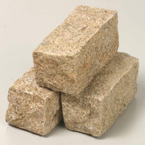 Yellow Granite Cobbles